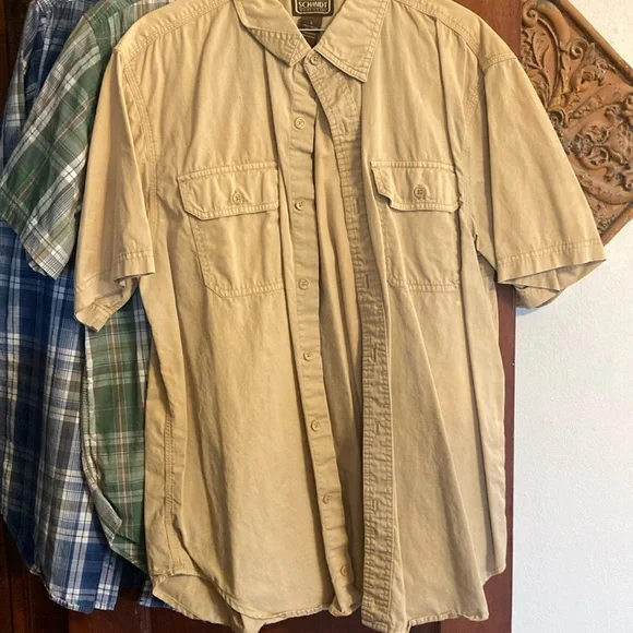 CE Schmidt workwear Casual Button Down Shirts bundle - Picture 4 of 6